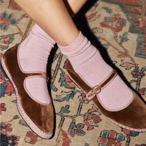 Free People Lurex Sock Bundle